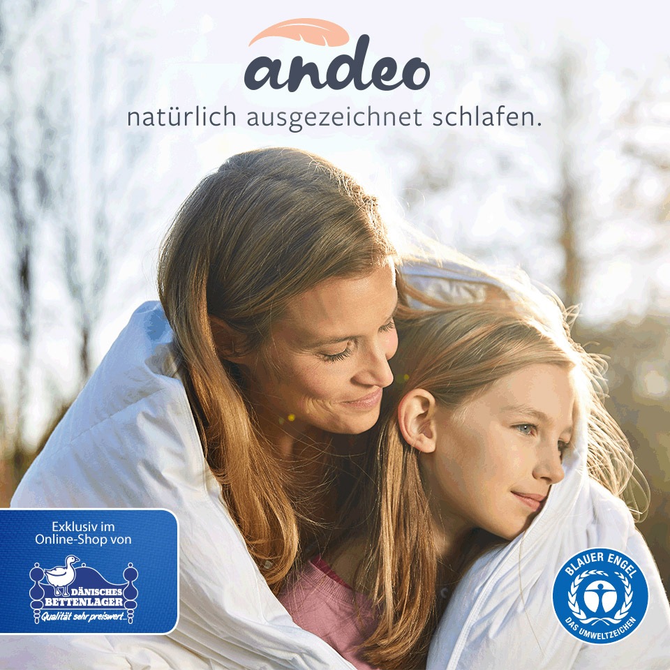 Neu und exklusiv im von DÄNISCHES BETTENLAGER "andeo